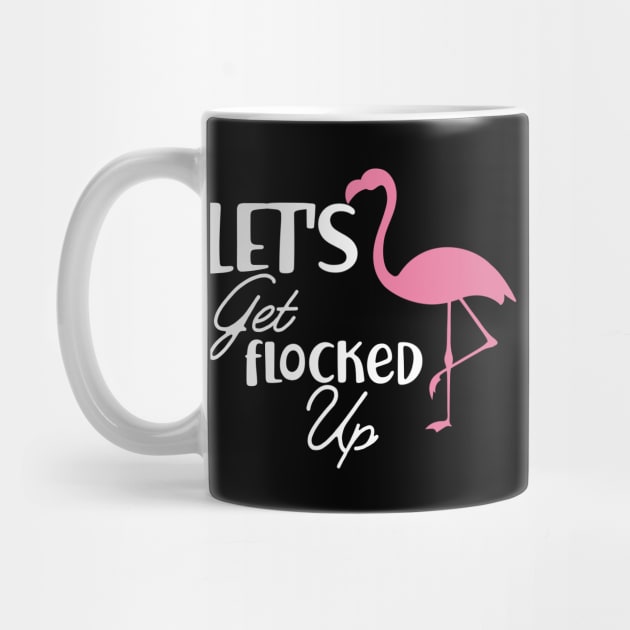 Bridesmaid - Let's get flock up / Flamingo Theme by KC Happy Shop